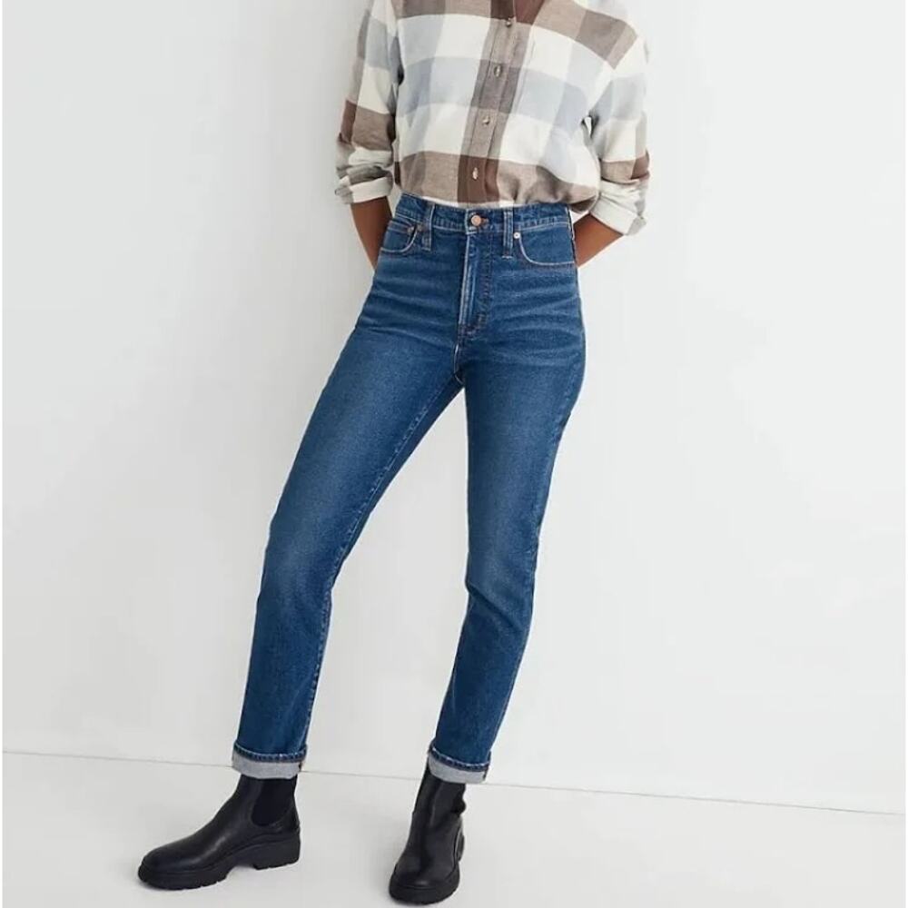 Madewell The High-Rise Slim Boyjean Women's Size 26
